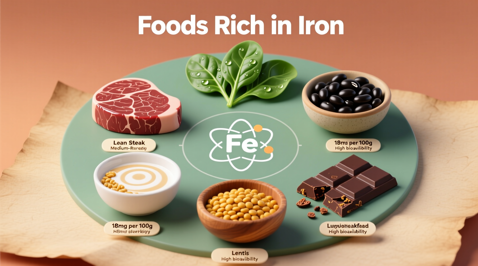 what foods contain iron