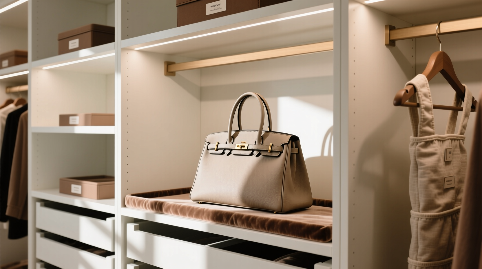 closet organization tips handbag storage truths