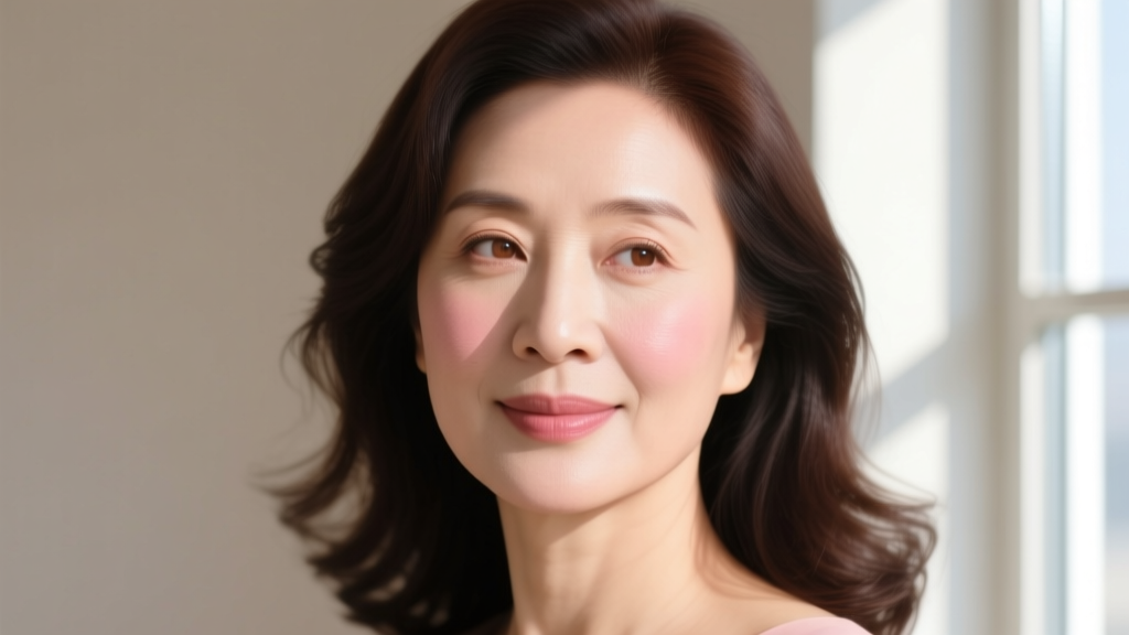Close-up of a woman