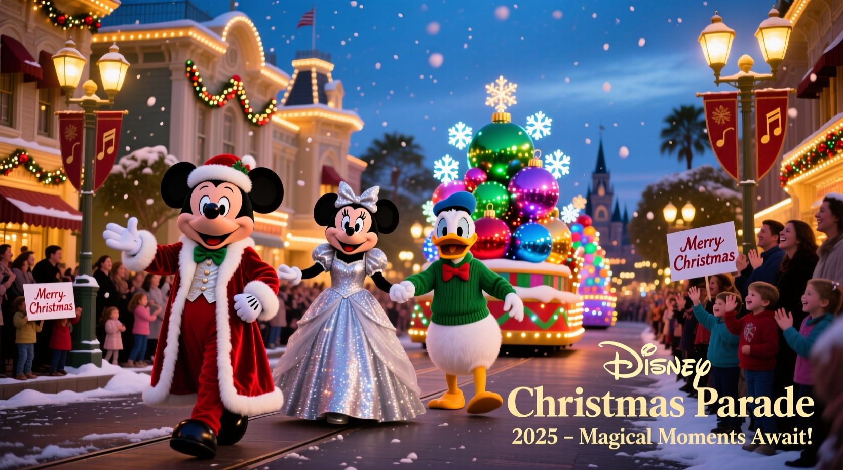 when is the disney christmas parade