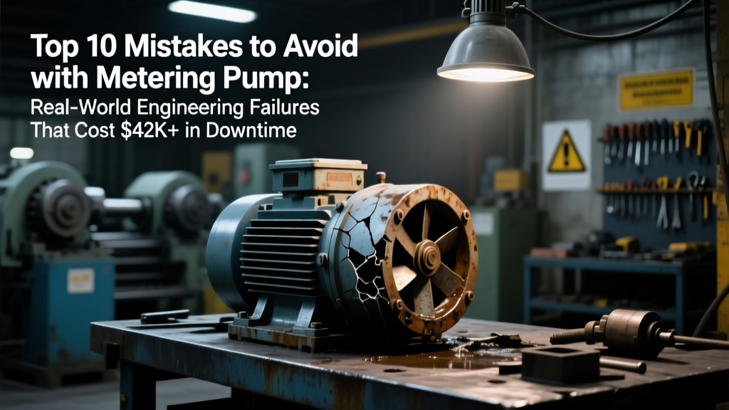 10 Metering Pump Mistakes That Cost $42K+ Downtime
