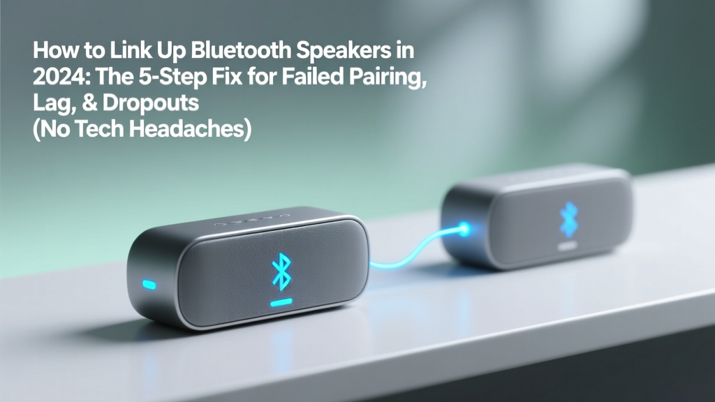 How To Link Up Bluetooth Speakers (2026)