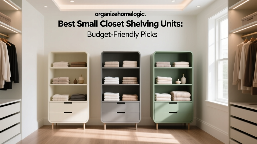 Best Small Closet Shelving Units: Budget-Friendly Picks