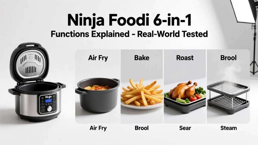 Ninja Foodi 6-in-1 Functions Explained (Real-World Tested)