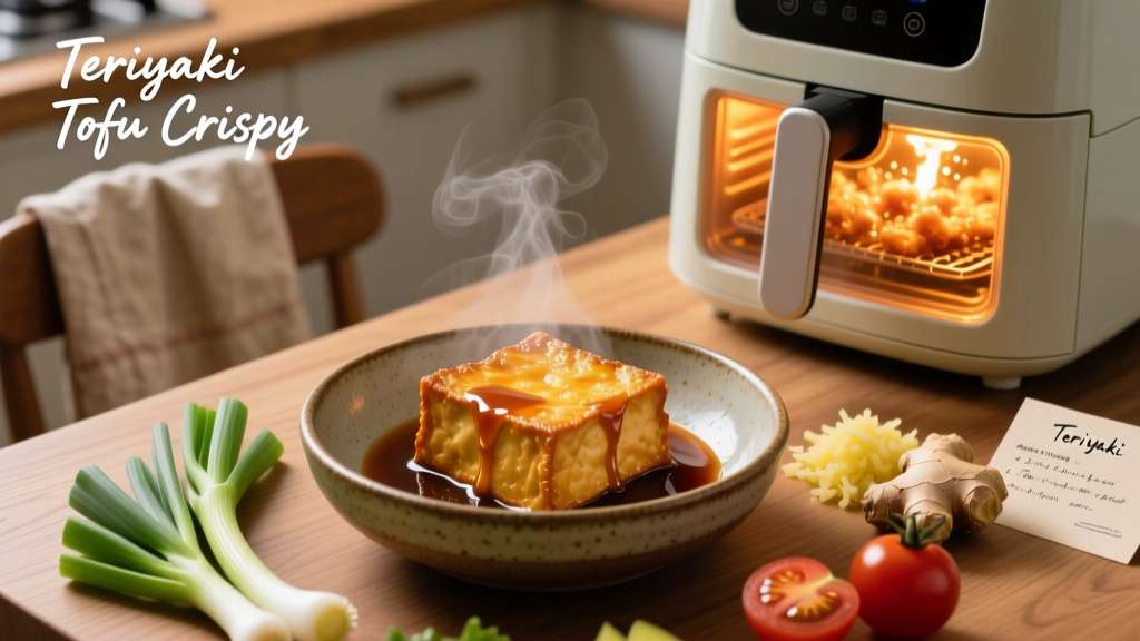 Air Fryer Teriyaki Tofu: Crispy, Saucy & Oil-Light