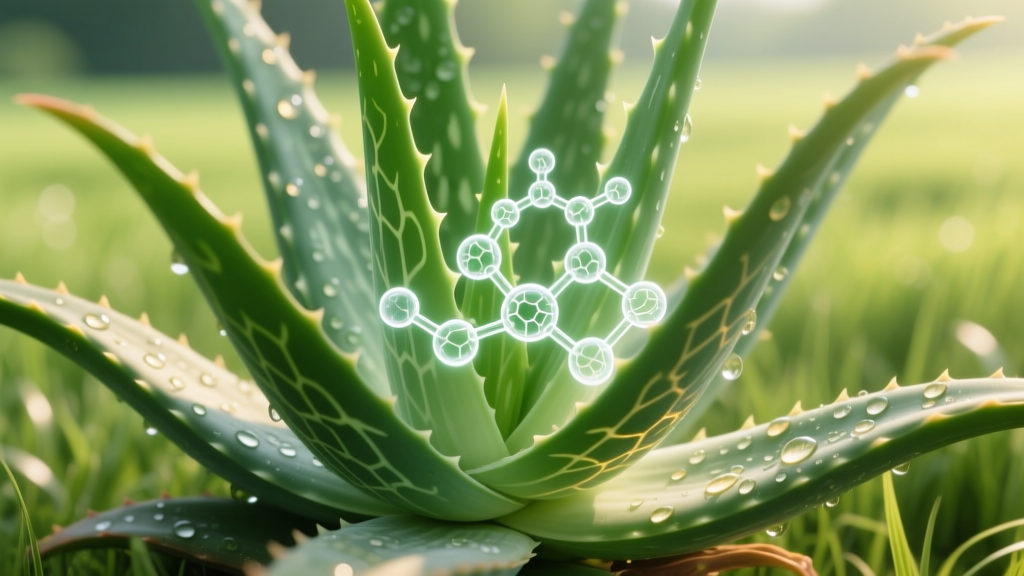 Aloe Vera Compounds That Reduce Sebum: A Scientific Review of 12 Active Molecules