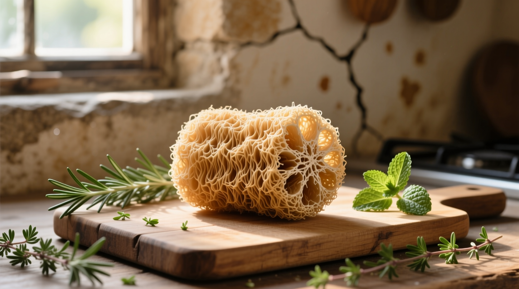 forget plastic kitchen sponges natural