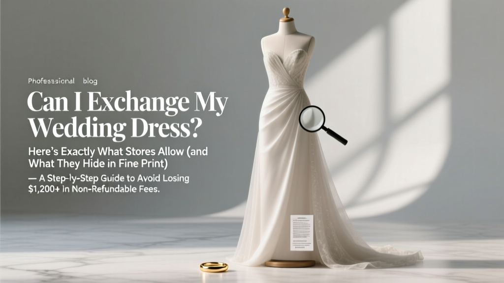 Wedding Dress Exchange Rules & Tips (2026)
