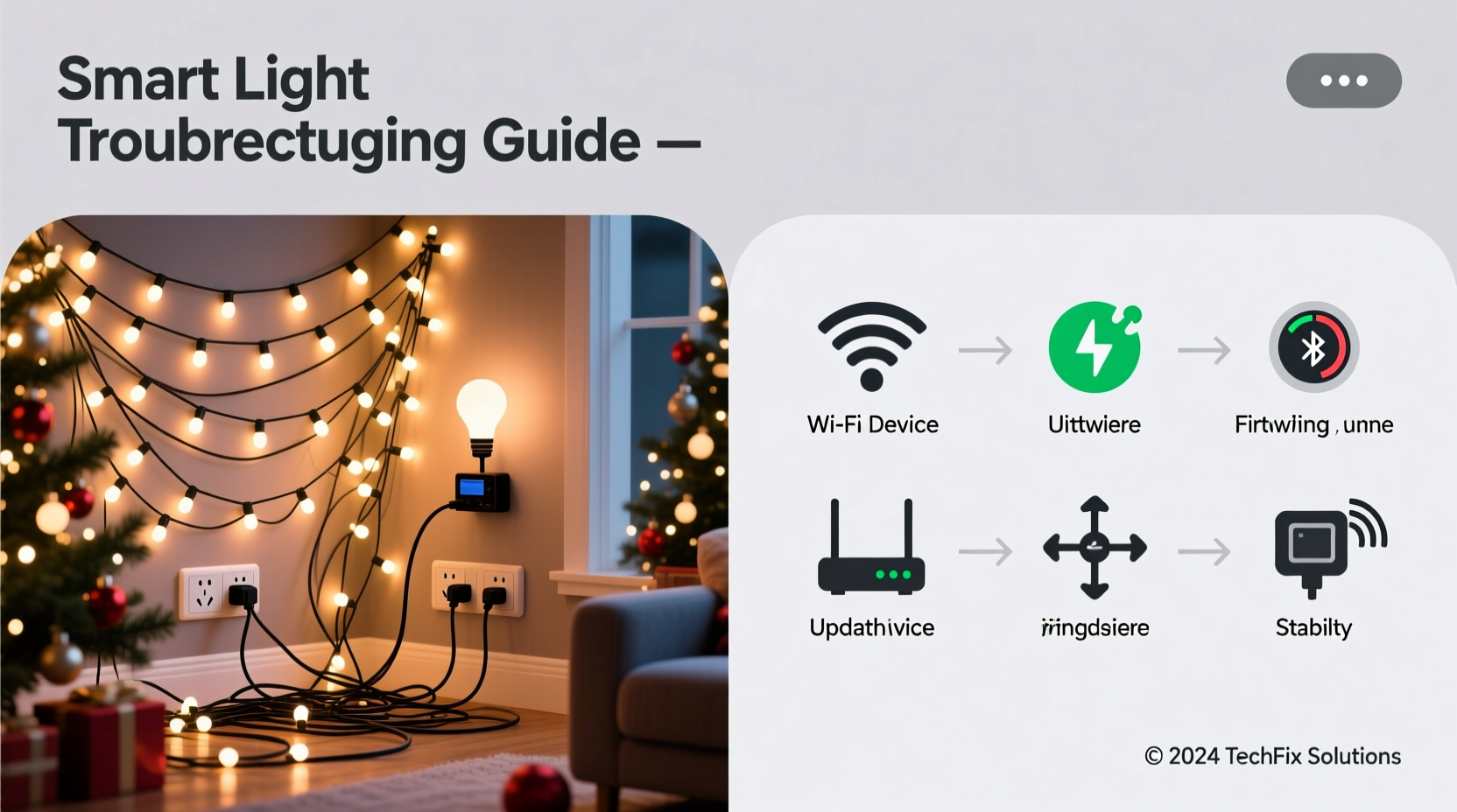 why does my smart light system lose connection during holiday displays