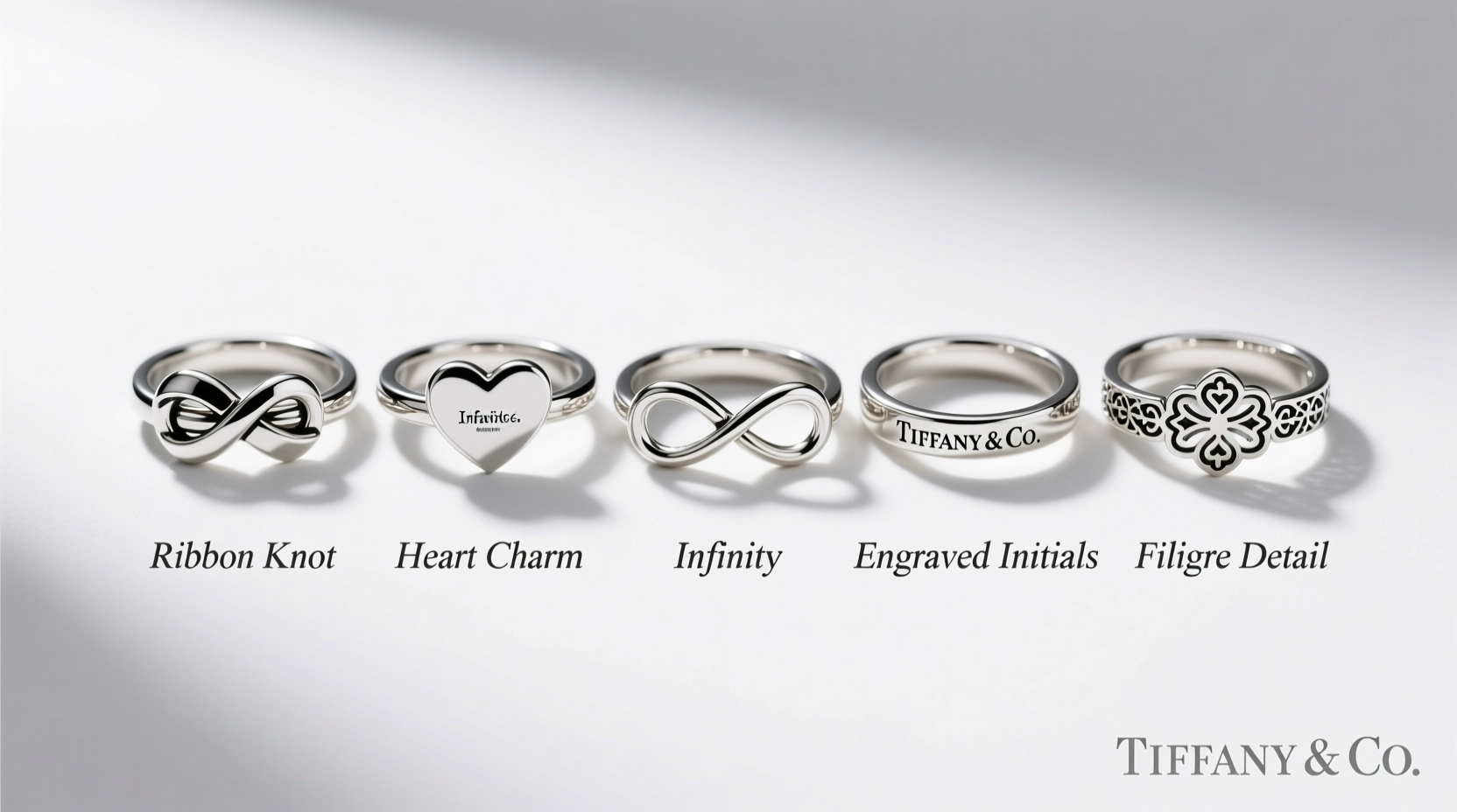 tiffany co sterling silver key rings