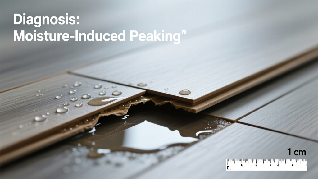 Laminate Floor Peaking & Leaking Water: Quick Diagnosis