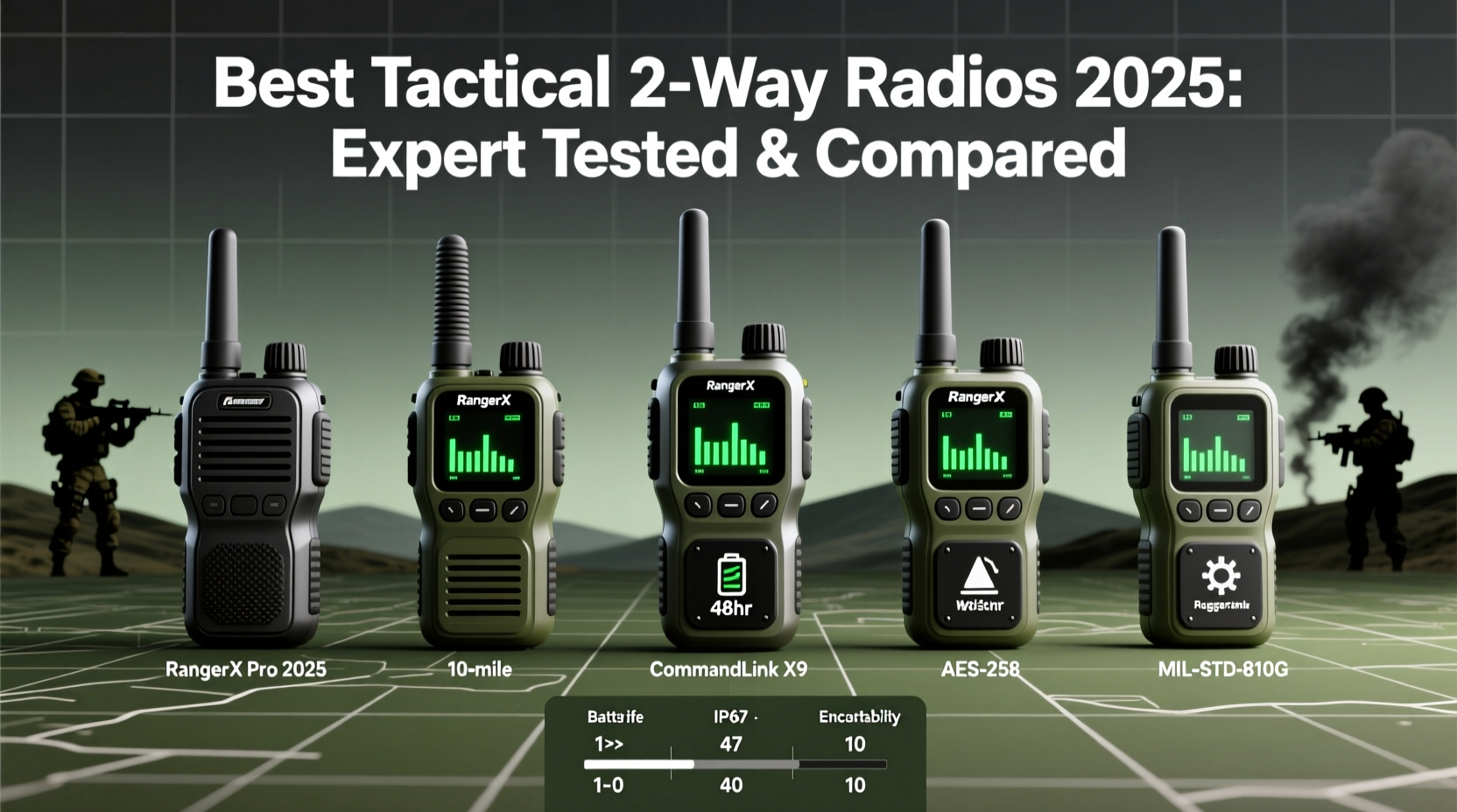 best tactical 2 way radio