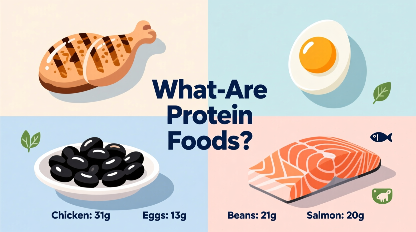 what foods are protein foods