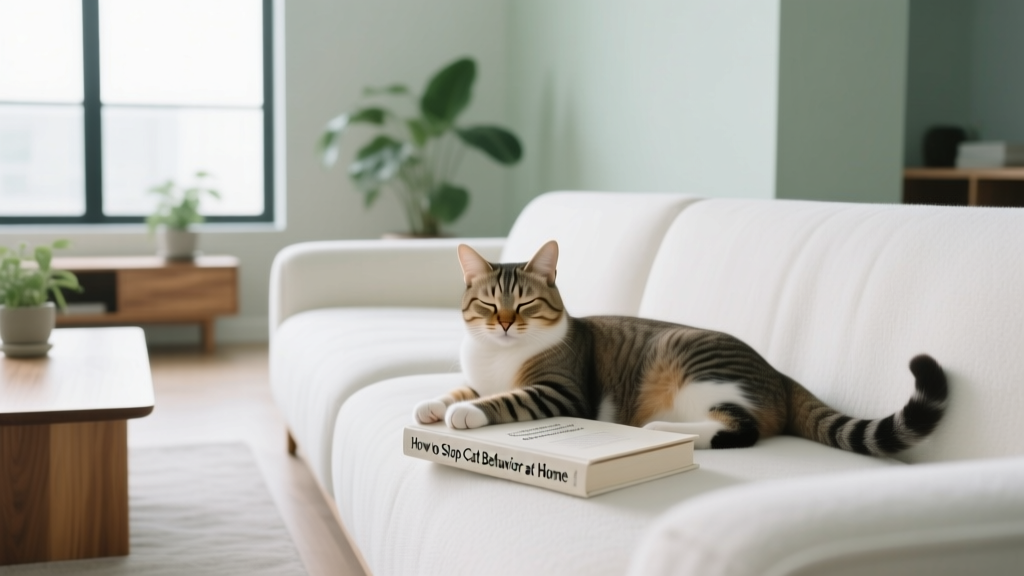 How to Stop Cat Behavior at Home