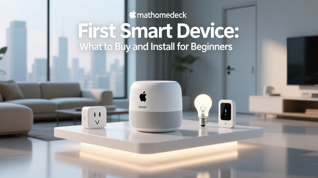 First Smart Device: What to Buy and Install for Beginners