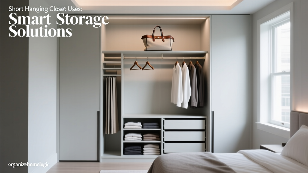 Short Hanging Closet Uses: Smart Storage Solutions