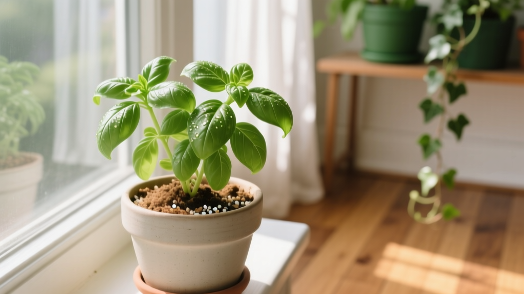 Indoor Basil Pruning & Soil Guide (2026)