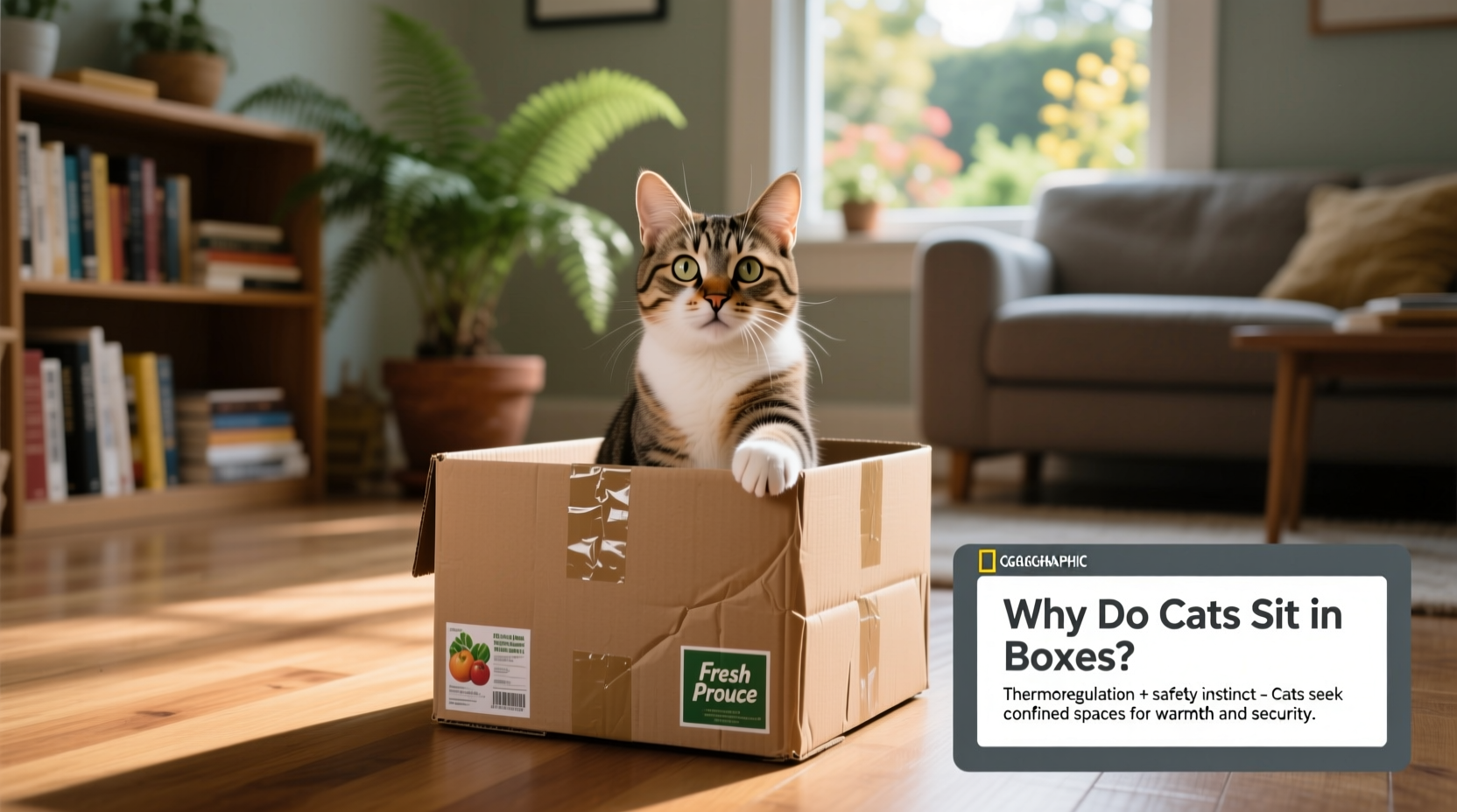 why do cats sit in boxes and other strange behaviors explained by experts