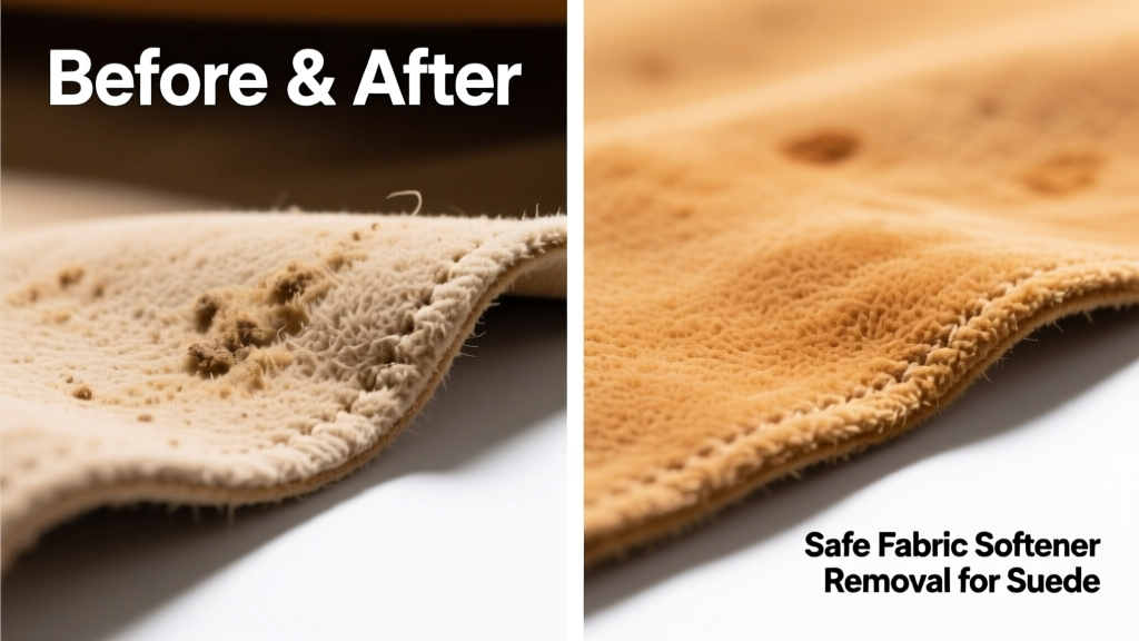 How to Remove Fabric Softener from Suede Safely