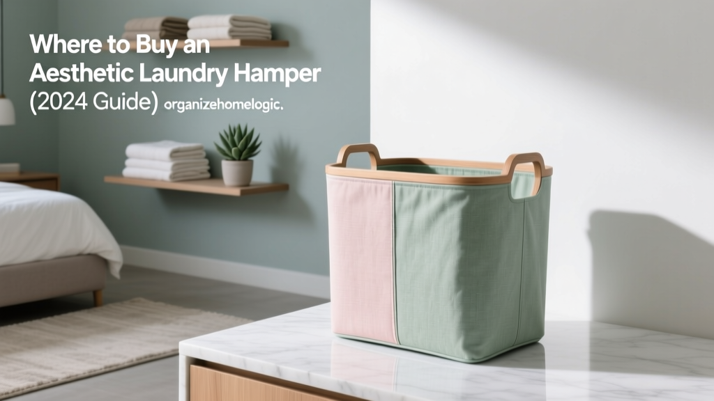 Where to Buy an Aesthetic Laundry Hamper (2024 Guide)