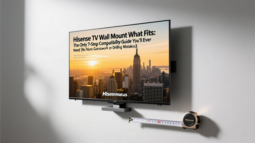 Hisense TV Wall Mount What Fits: The Only 7-Step Compatibility Guide You’ll Ever Need (No More Guesswork or Drilling Mistakes)
