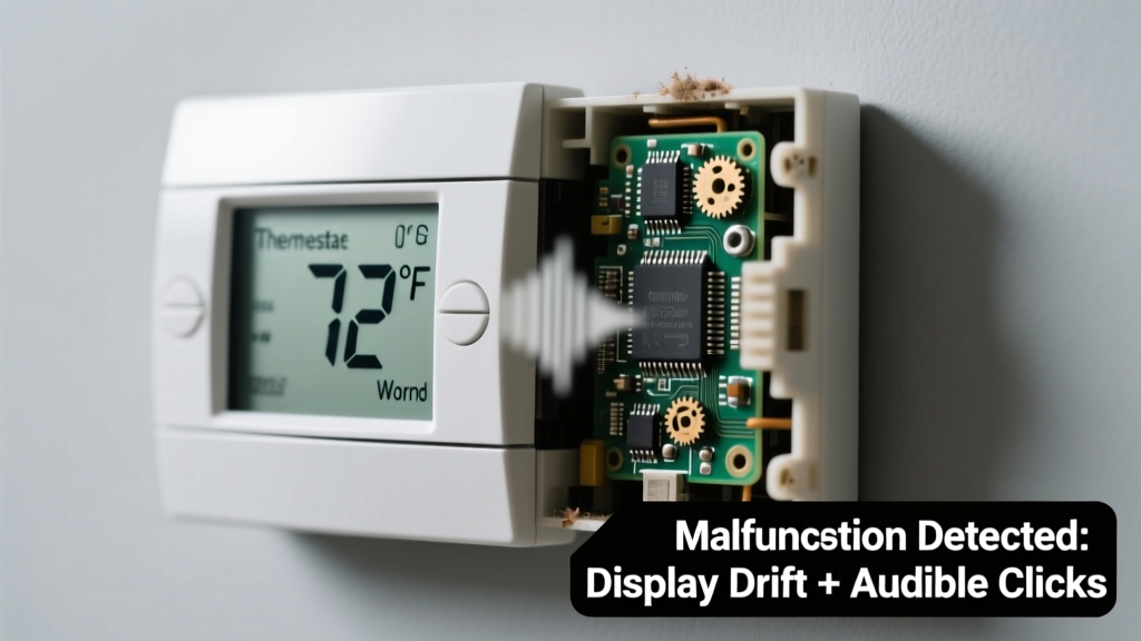 Thermostat Reading Wrong & Making Clicking Sound