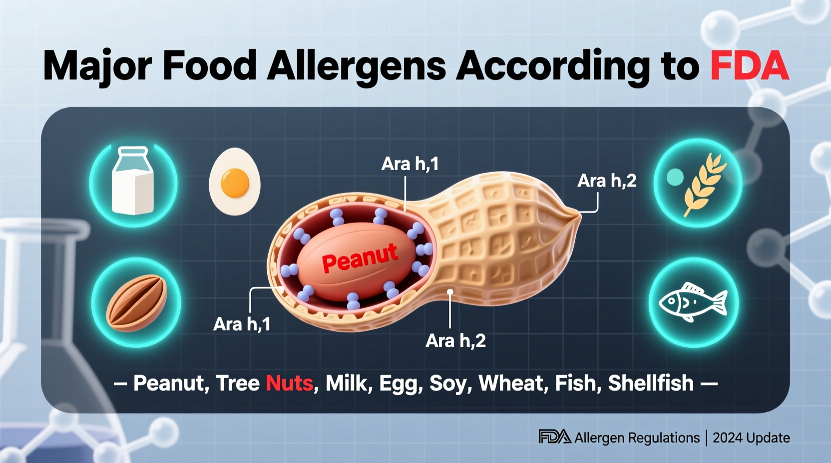 FDA Major Food Allergens: Complete 2023 List & Requirements