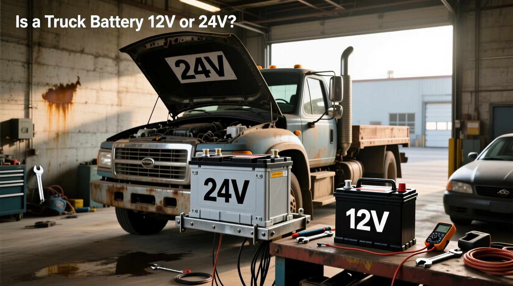 12v vs 24v truck battery guide