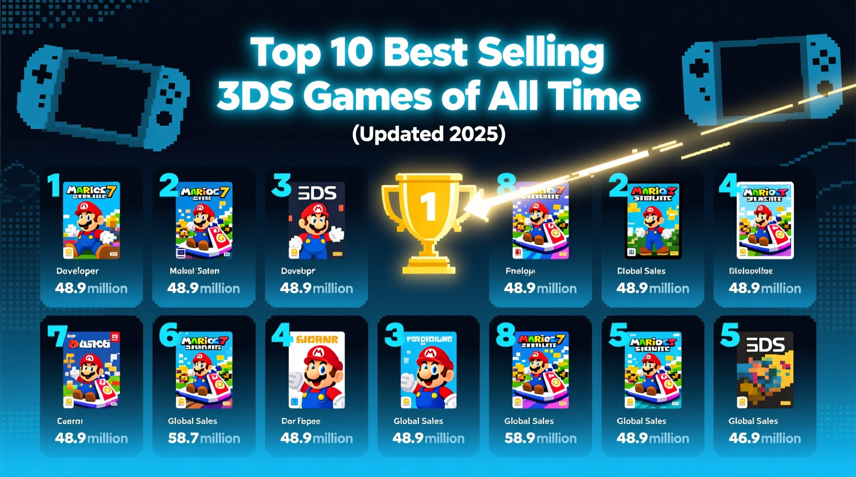 best selling 3ds games