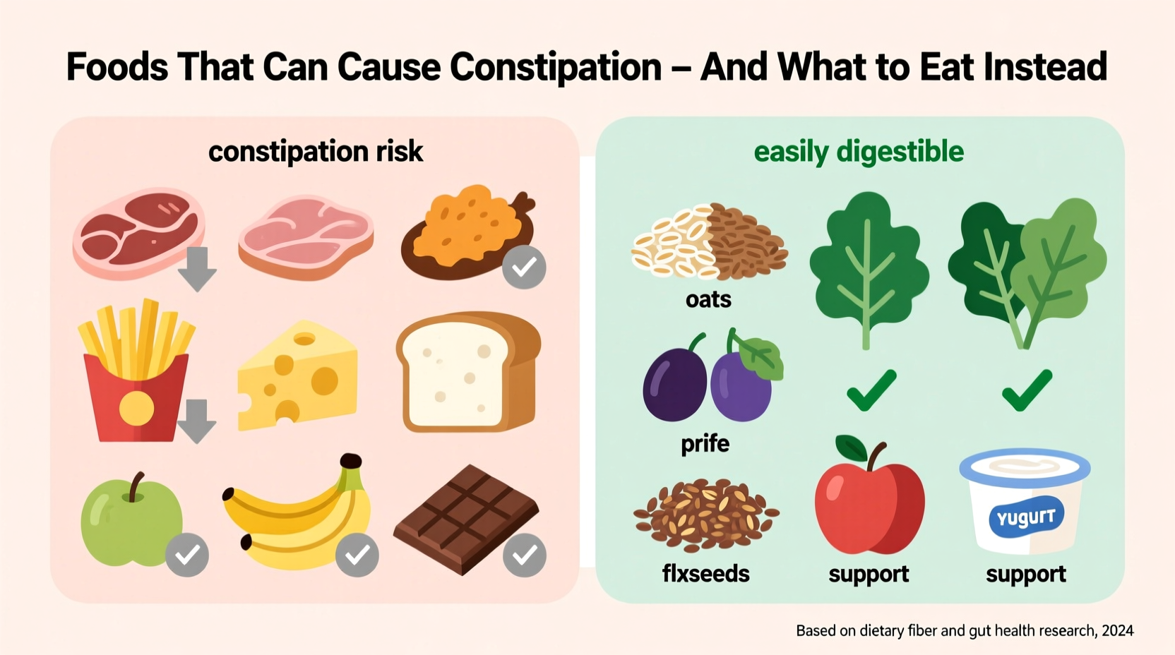 what foods constipate you