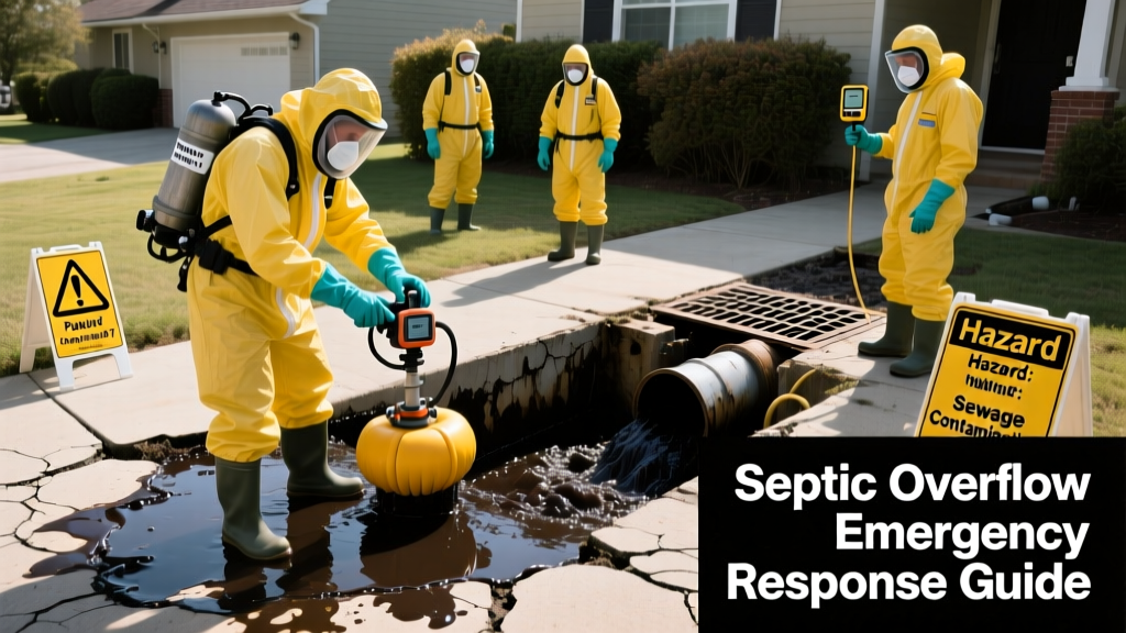 Septic Overflow: Emergency Response Guide