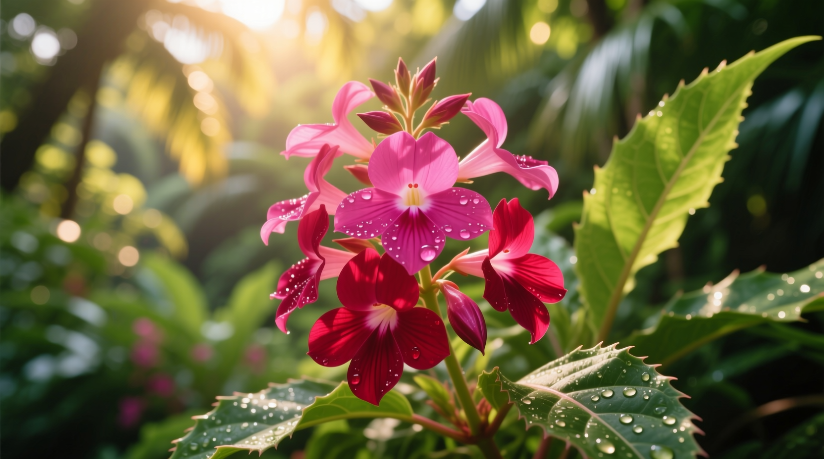 new guinea impatiens magenta