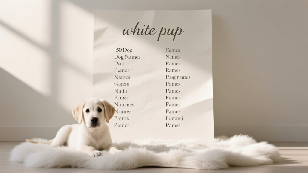 The Best 150 Dog Names for Your White Pup