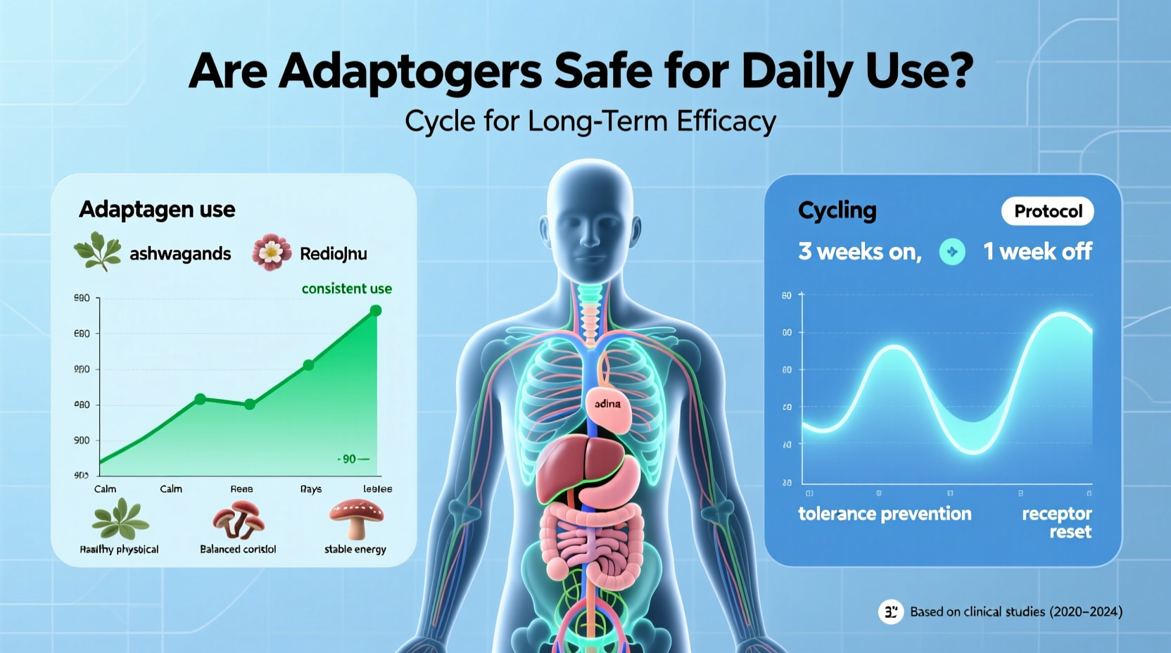 are adaptogens safe to take daily or should you cycle them