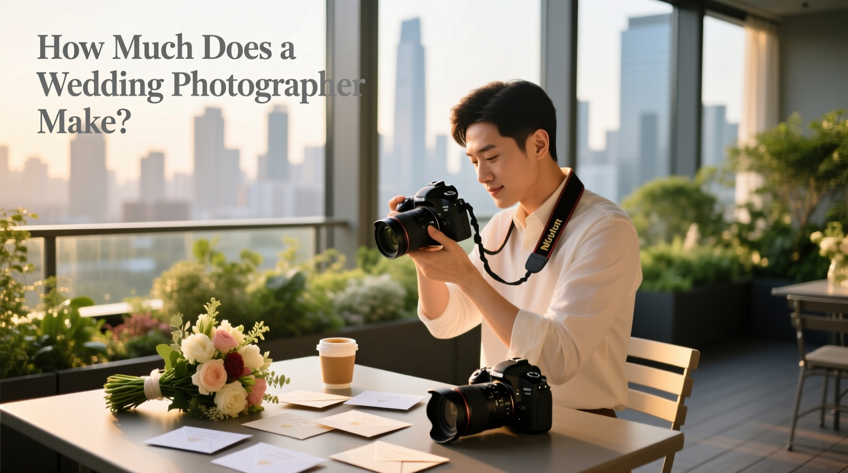 how much does a photographer make for a wedding