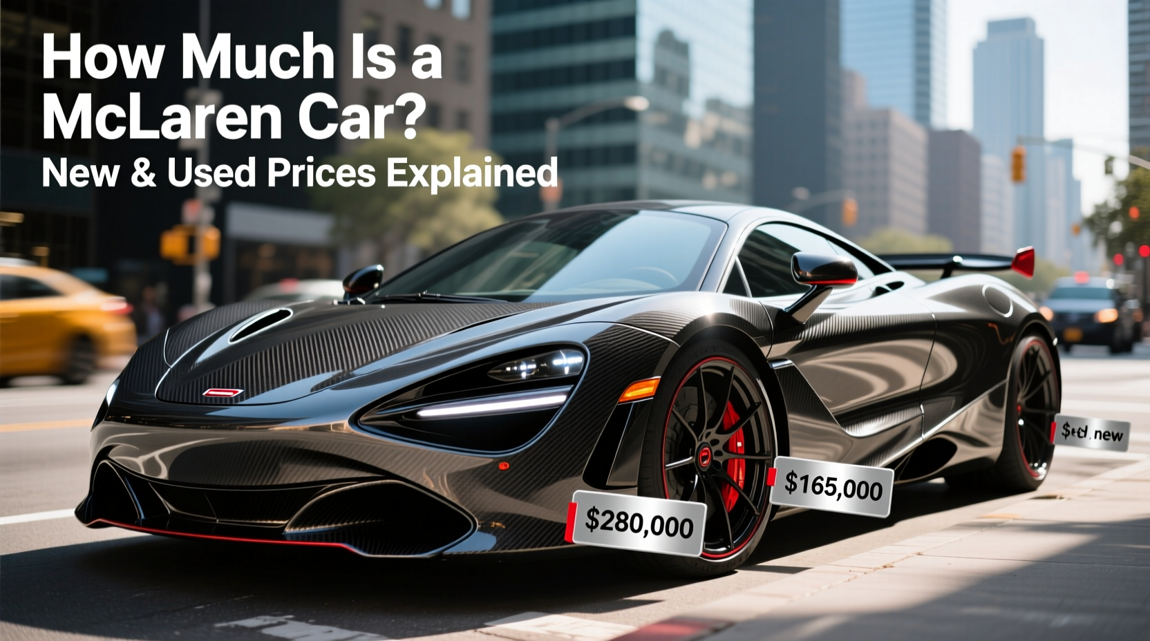 how much is a mclaren car