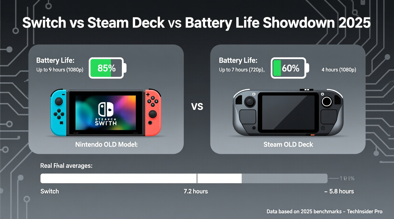 switch vs steam deck which handheld console has better battery life in 2025
