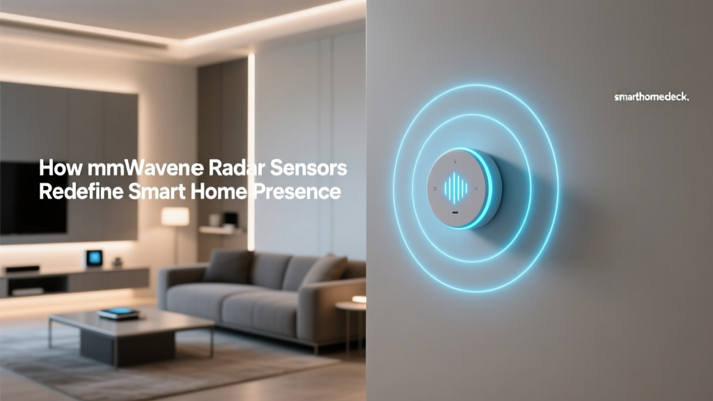 How mmWave Radar Sensors Redefine Smart Home Presence