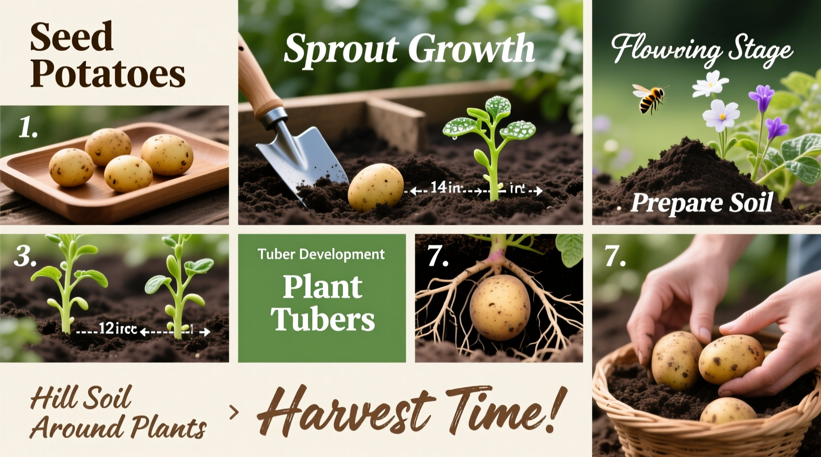 stepbystep guide to growing potatoes from seed