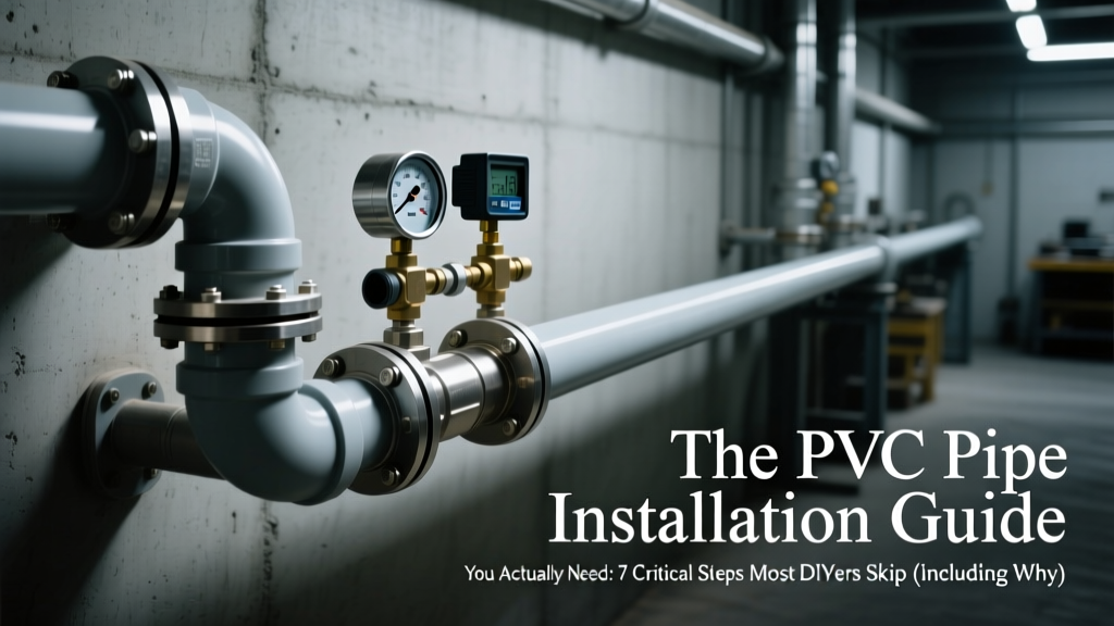 PVC Pipe Installation Guide: 7 Critical Steps Engineers Skip