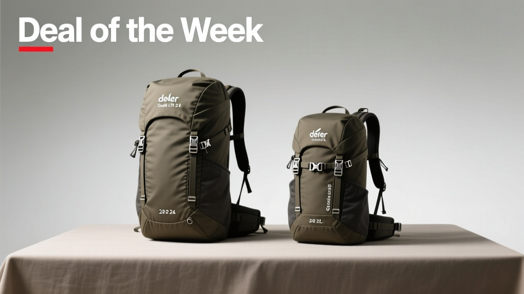 Deal of the Week: Deuter Guide Lite 24 & Guide Lite 22 SL — Backpacks Built for Alpine Precision and Urban Agility