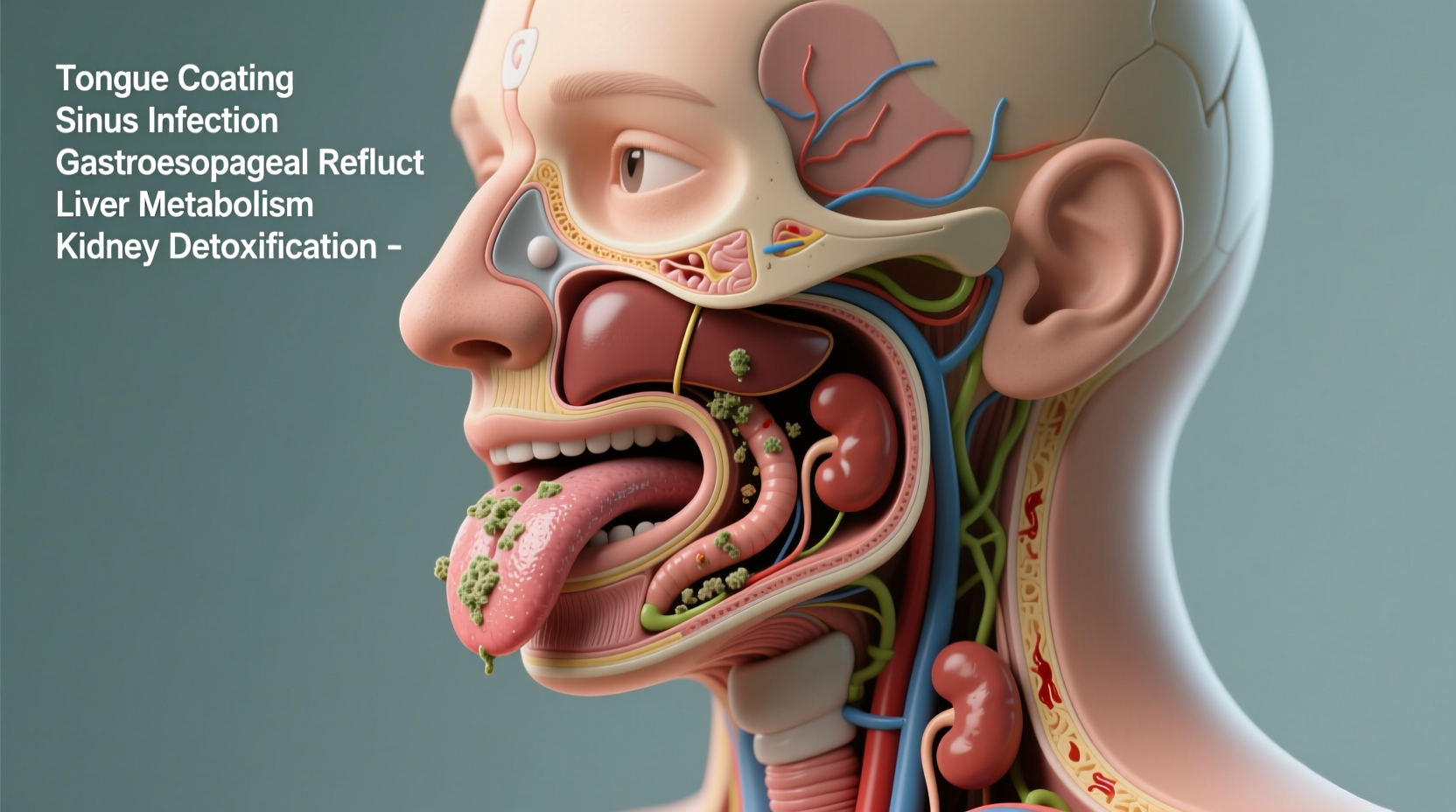 why does my breath smell even after brushing and what organs could be involved