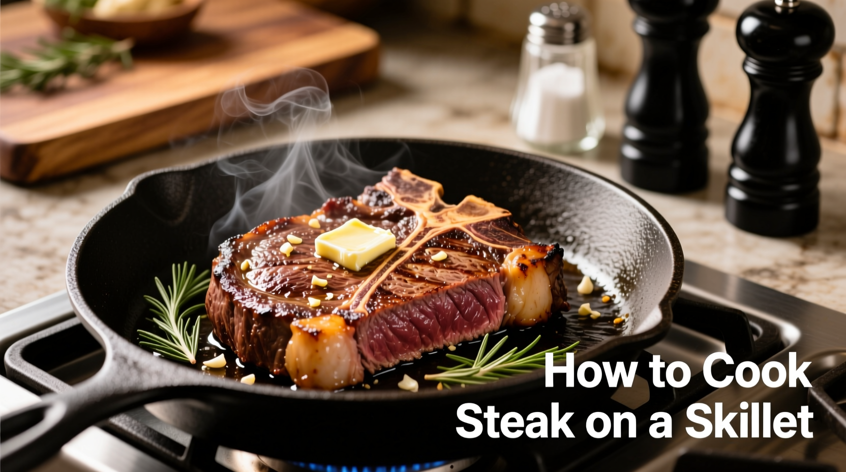 how do you cook steak on a skillet