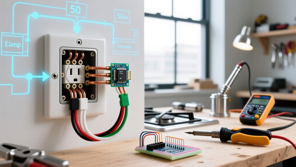 Step-by-Step Guide to Wiring a 50-Amp Electric Stove Wall Outlet