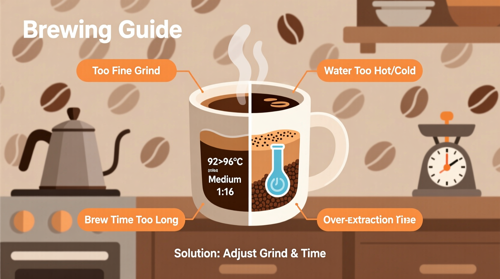 why does my coffee taste bitter common brewing errors fixed