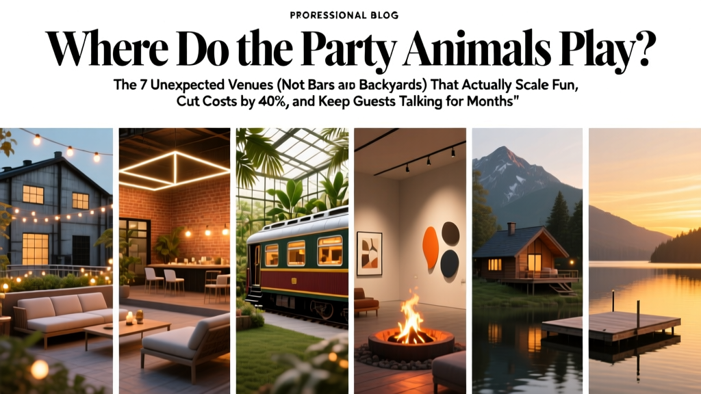Where Do Party Animals Play? 7 Unexpected Venues (2026)
