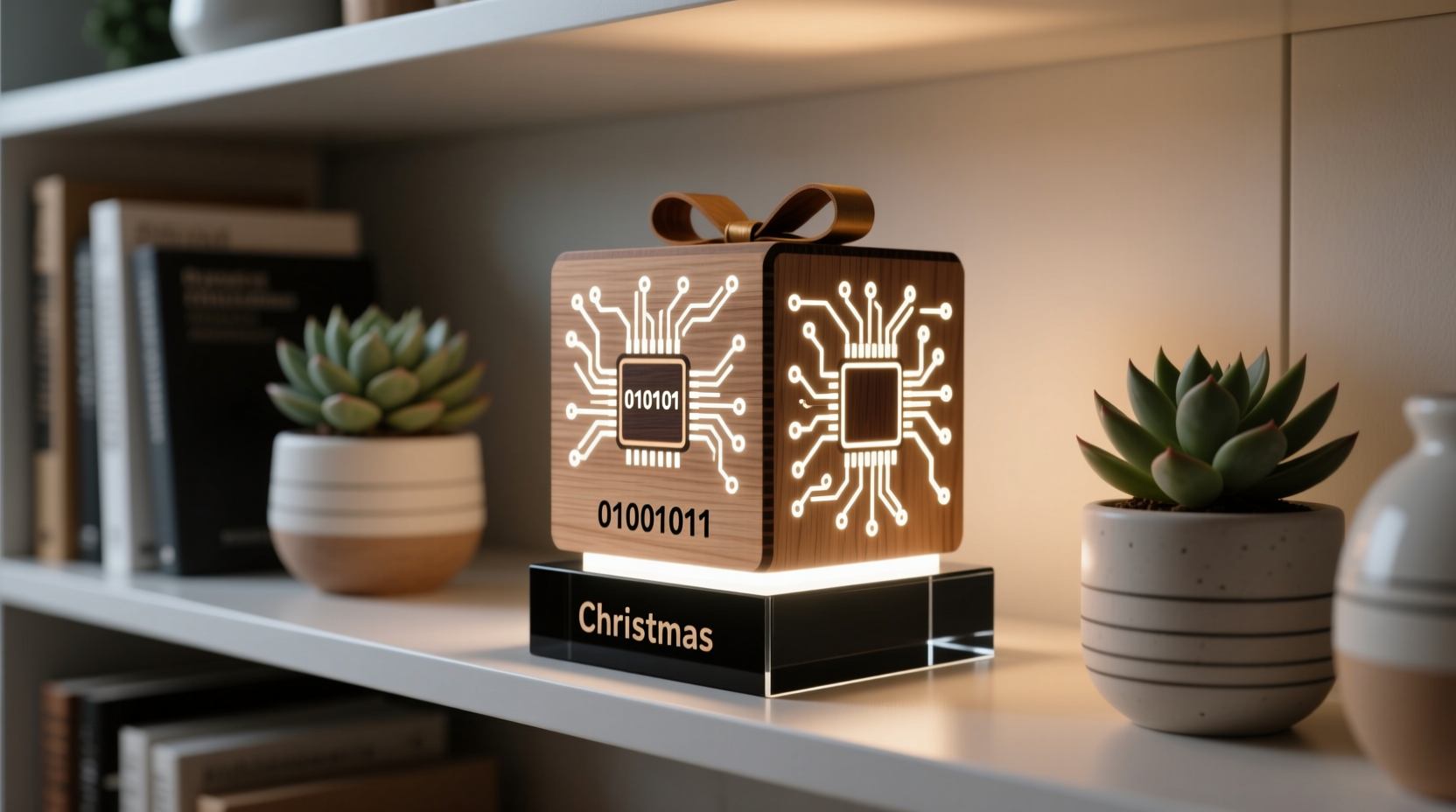 christmas gift for tech nerd that doubles as home decor