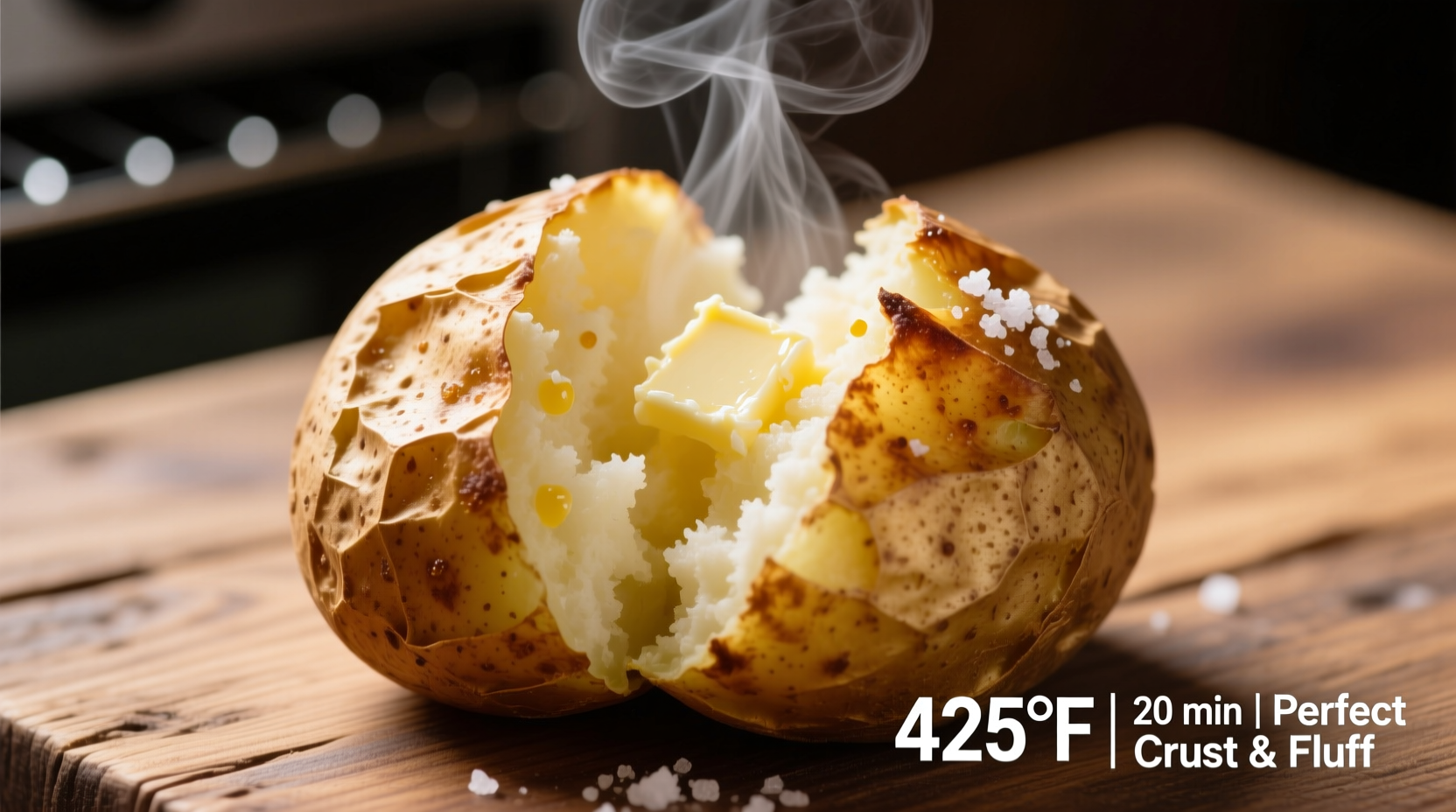 Perfect Bake Potato Temperature: 400°F for Fluffy Results