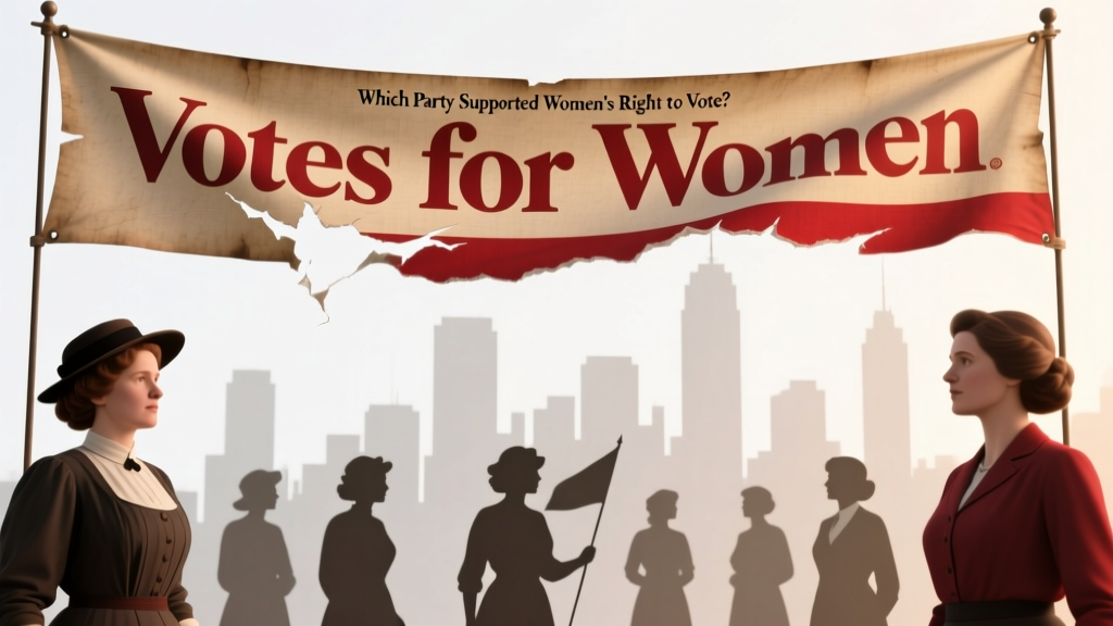 Women's Suffrage Support: Which Party Backed Voting Rights?