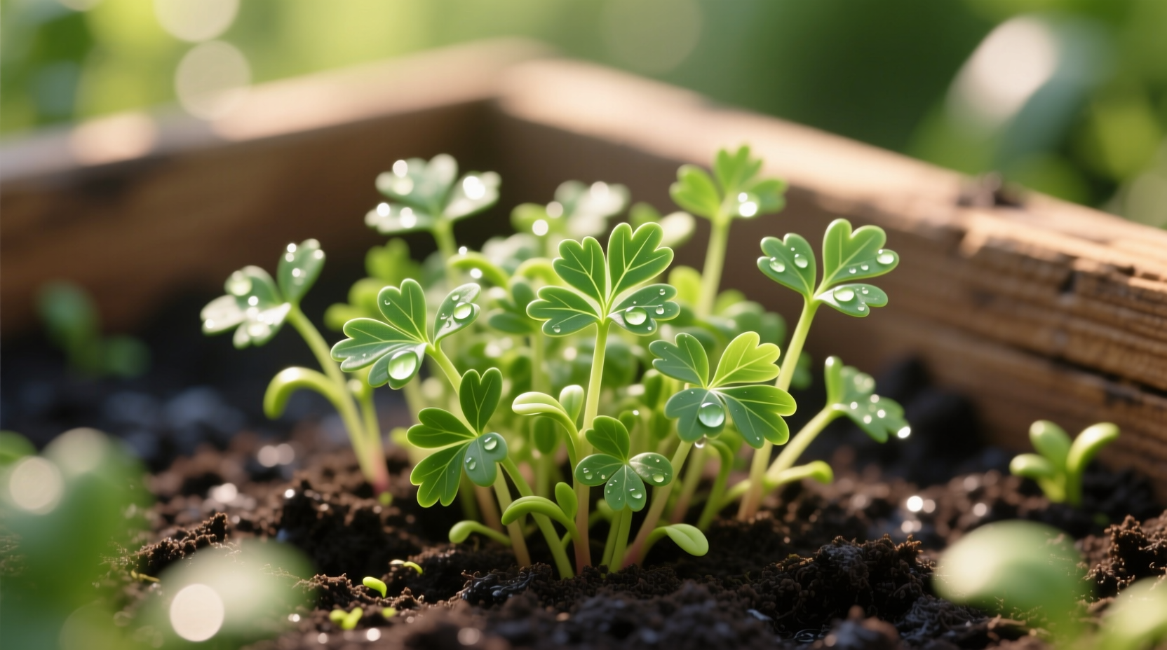 chervil microgreens